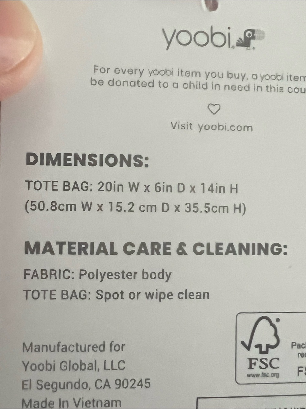 LoveShackFancy and Yoobi +Target Bag - Picture 4 of 4